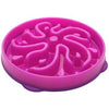 Fun Feeder Slow Feeder Dog Bowl - Purple Flower