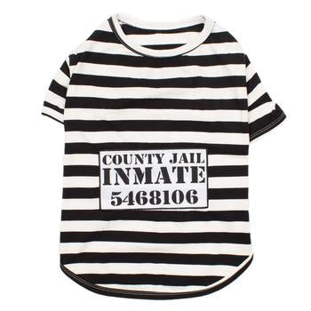 Furry Inmate Dog Costume Shirt