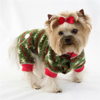 Fuzzy Snow Fleece Dog Jumper By Hip Doggie