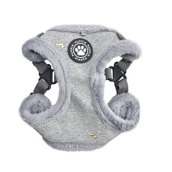 Gia Comfort Dog Harness By Puppia - Grey