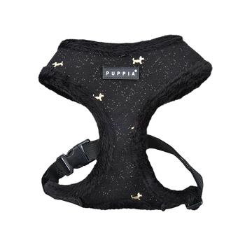 Gia Basic Style Dog Harness By Puppia - Black