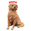 Golden Retriever Sitting Christmas Ornament