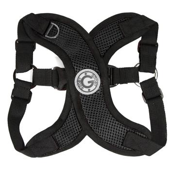 Gooby Comfort X Step-In Dog Harness - Black