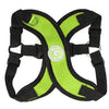 Gooby Comfort X Step-In Dog Harness - Lime Green