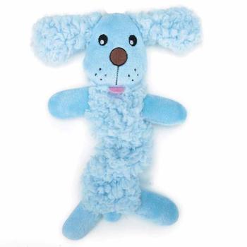 Grriggles Baby Bark Bungee Puppy Toy - Baby Blue