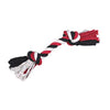 Grriggles Cotton Rope Dog Toy Bones - Red