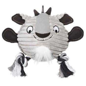 Grriggles Free-Range Friend Dog Toy - Goat