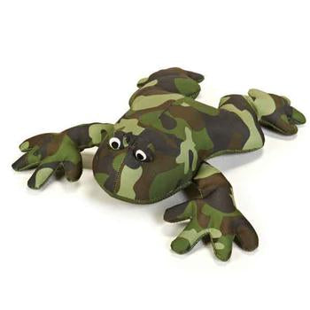Grriggles Giant Camo Dog Toy - Frog