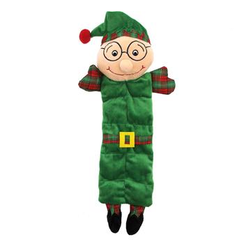 Grriggles Holiday Squeaktacular Dog Toy - Elf