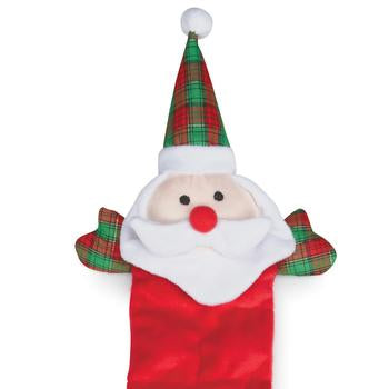Grriggles Holiday Squeaktacular Dog Toy - Santa