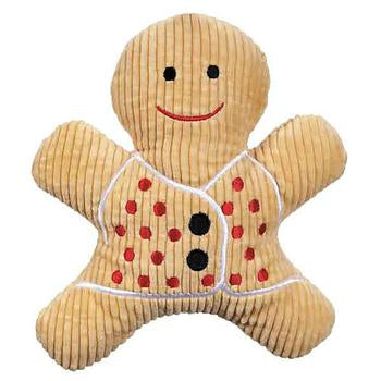 Grriggles Scented Gingerbread Man Dog Toy - Light Brown