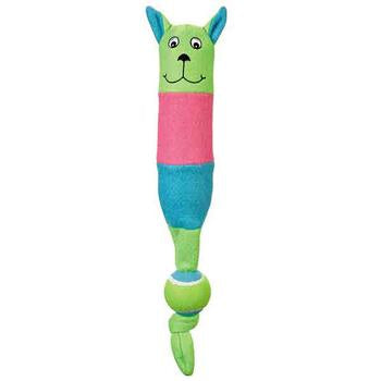 Grriggles Tennis Triplets Dog Toy - Chipmunk