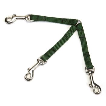 Guardian Gear 3-Way Coupler Dog Leash - Hunter Green