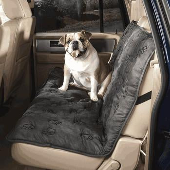 Guardian Gear Pawprint Seat Covers - Charcoal