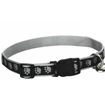 Guardian Gear Two Tone Pawprint Collar - Black