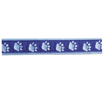 Guardian Gear Two Tone Pawprint Collar - Blue