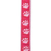 Guardian Gear Two Tone Pawprint Leash - Pink