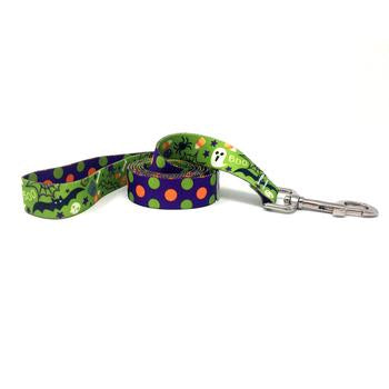 Halloween Mix Polka Dot Dog Leash by Yellow Dog