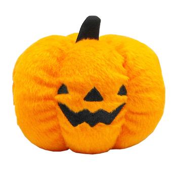 Halloween Plush Pumpkin Dog Toy