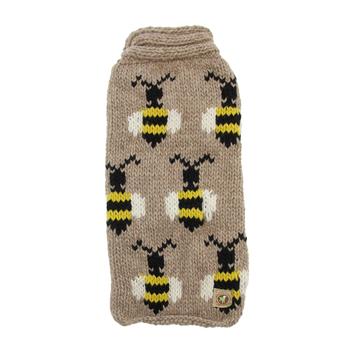 Handmade Bumble Bee Wool Dog Sweater