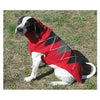 Handmade Classic Argyle Wool Dog Sweater - Red