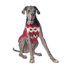 Handmade Fairisle Wool Dog Sweater - Red