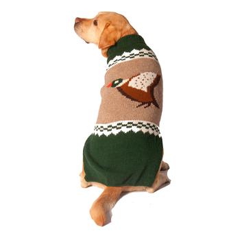 Handmade Mallard Wool Dog Sweater