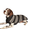 Handmade Nordic Diamond Wool Dog Sweater - Gray