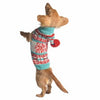 Handmade Peppermint Hoodie Wool Dog Sweater