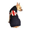 Handmade Union Jack Wool Dog Sweater