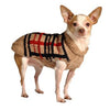 Handmade Wool Plaid Dog Sweater - Tan