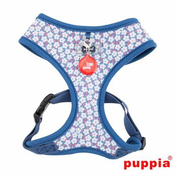 Hawthorn Adjustable Dog Harness by Puppia - Blue