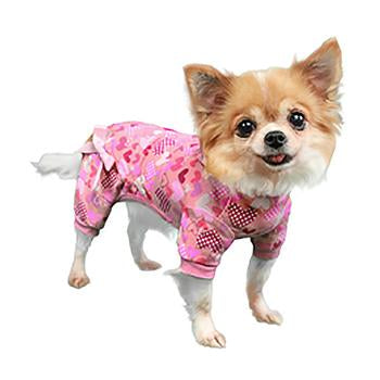 Heart Dog Pajamas by Pooch Outfitters