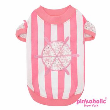 Helm Dog Shirt by Pinkaholic - Pink