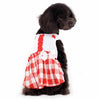 Hippie Country Plaid Dog Dress by Dogo