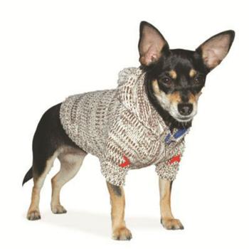 Hoodie Sweater Dog Coat by Dogo - Brown