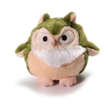 Howling Hoots Dog Toy - Green