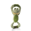 Huggable Tuggables Dog Toy - Green Frog