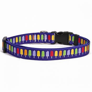 iDesign Popsicles Dog Collar by Yellow Dog