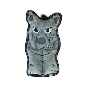 Invincibles Tough Seamz Dog Toy - Rhino