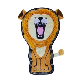 Invincibles Tough Seamz Dog Toy - Lion