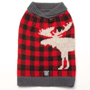 Jackson Novelty Dog Sweater - Moose
