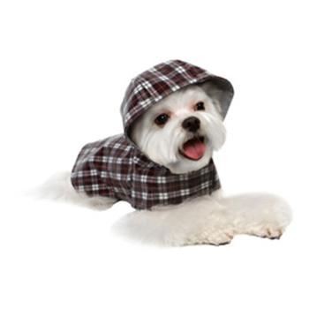 Jake Plaid Dog Raincoat