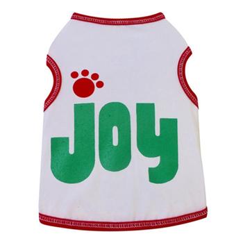 Joy Dog Tank Top - White