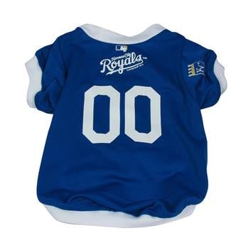 Kansas City Royals Baseball Dog Jersey - Blue