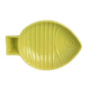 Key West Embossed Fish Cat Saucer - Lime