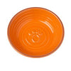 Key West Embossed Paw Pet Saucer - Orange