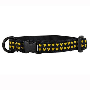 Kitty Breakaway Cat Collar - Heart of Gold