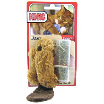 Kong Refillable Catnip Toy - Beaver