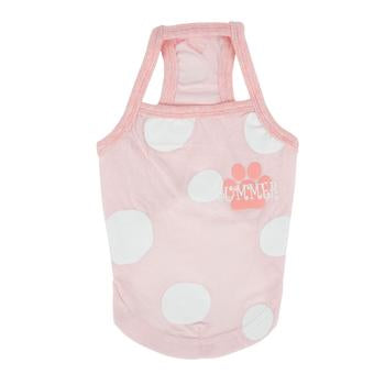 Ladonna Dog Tank by Pinkaholic - Light Pink